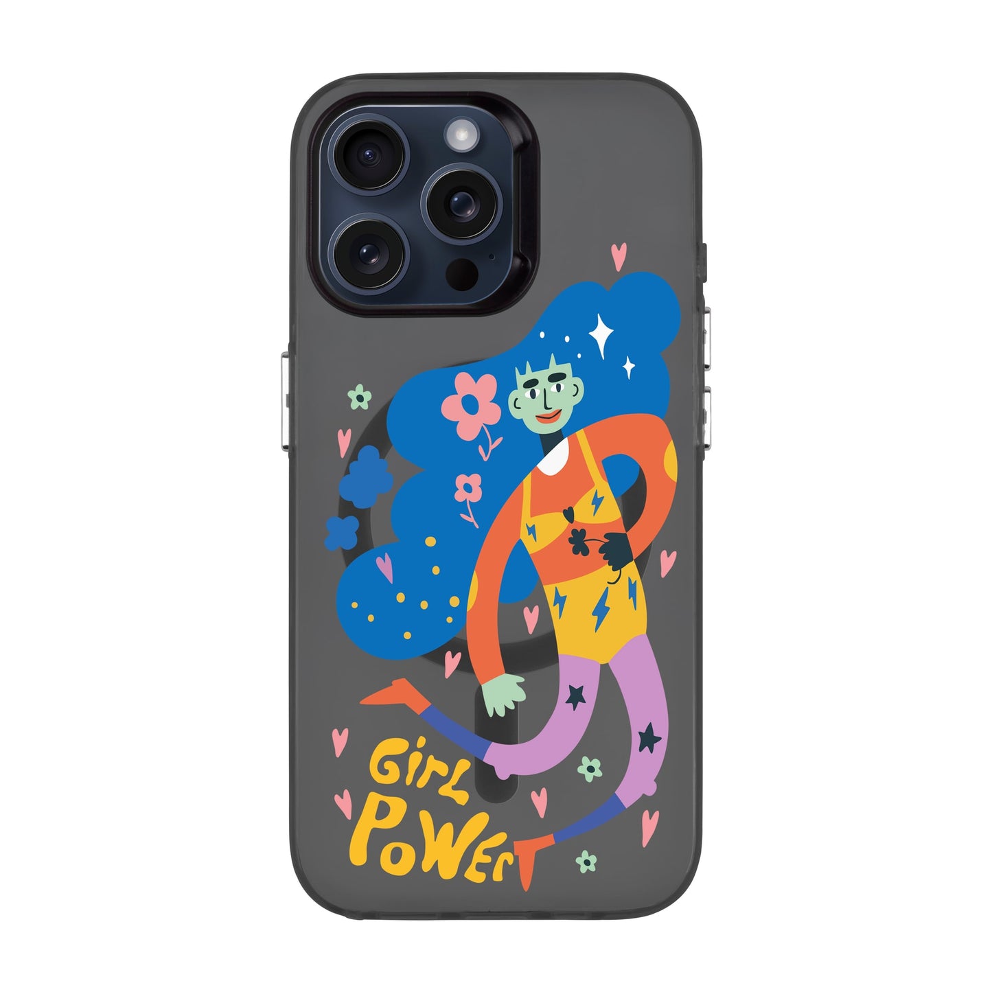 GIRL POWER-iPhone 15 Pro Max Hold Kılıf MagSafe Özellikli