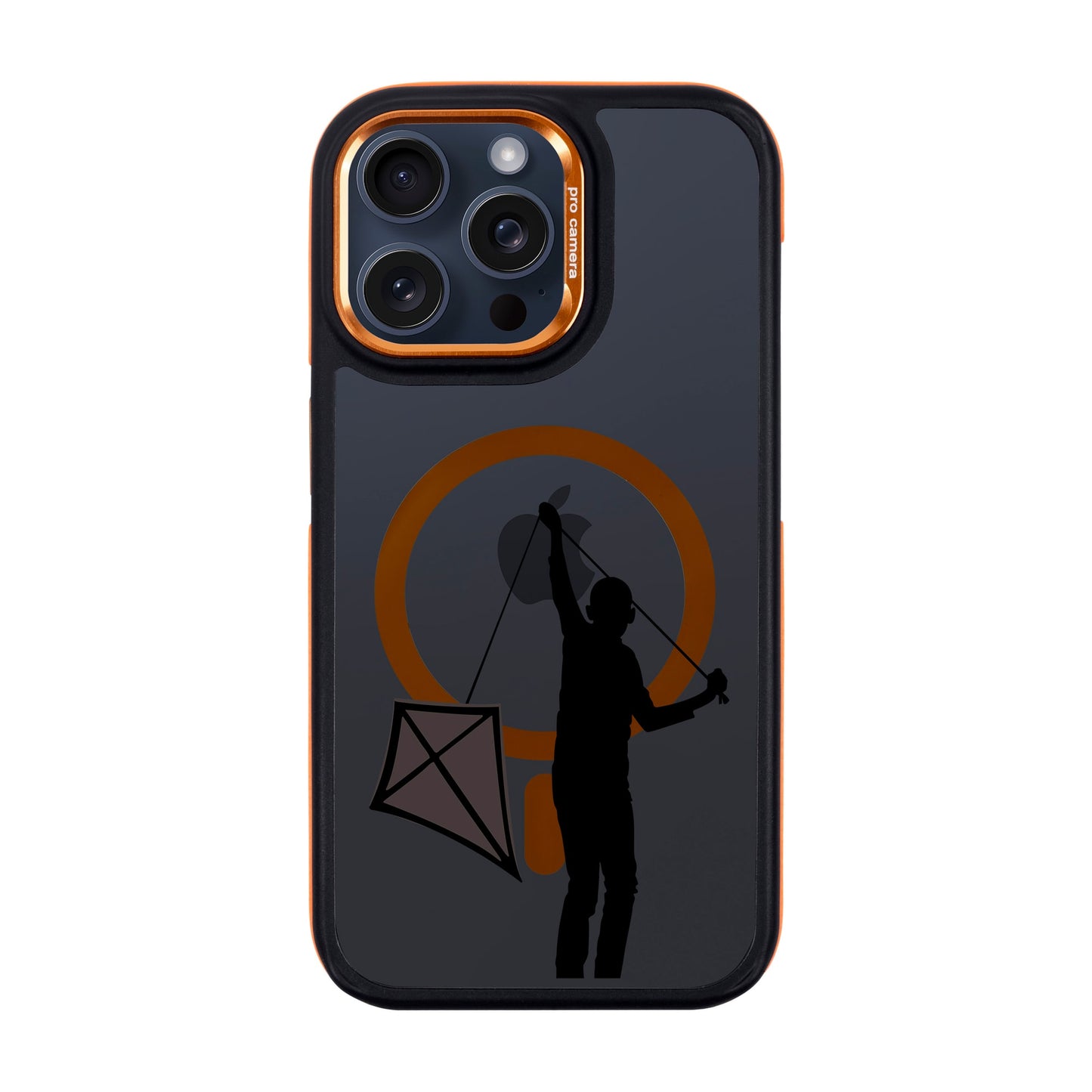KITE-iPhone 15 Pro Max Dark Kılıf MagSafe Özellikli