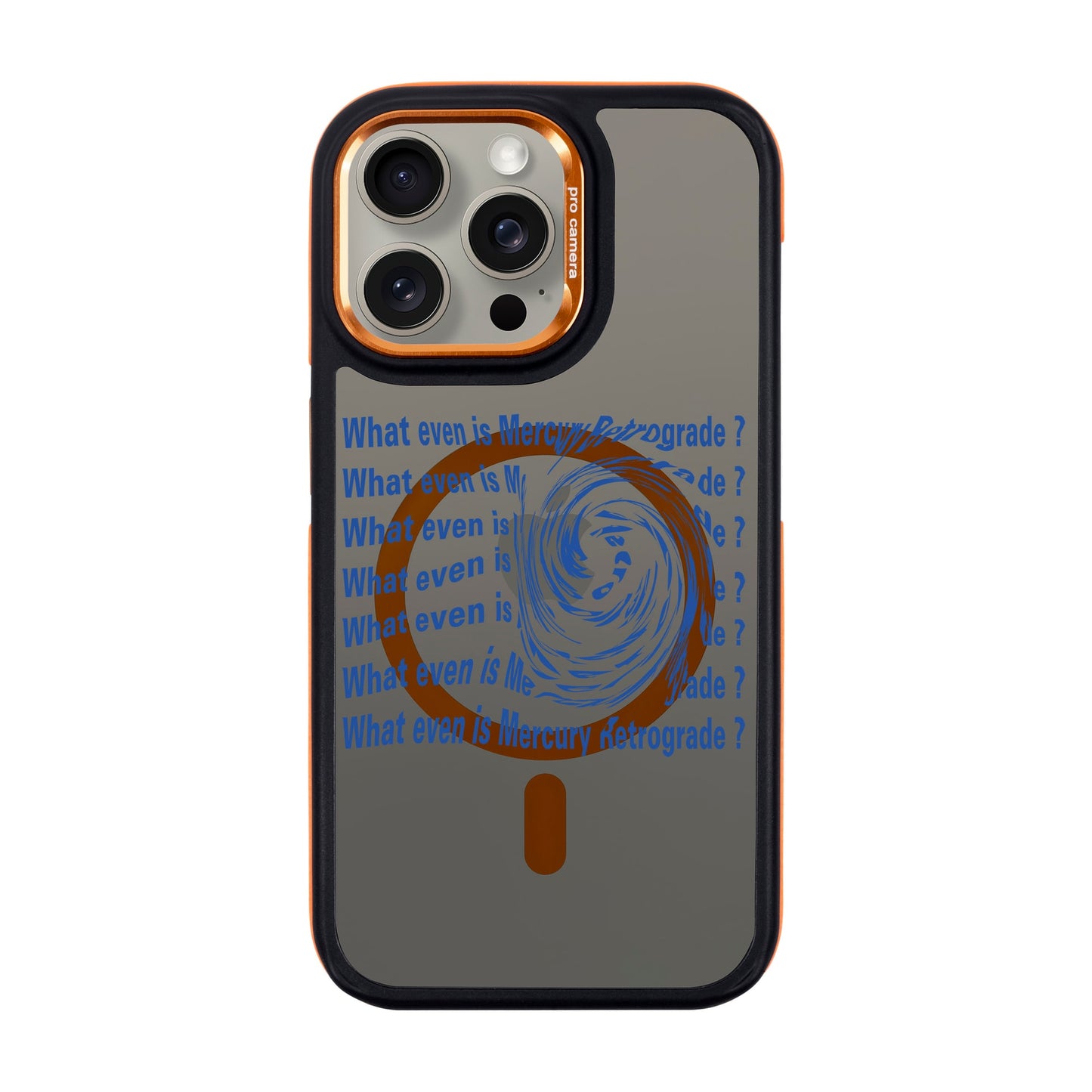 MERCURY-iPhone 15 Pro Max Dark Kılıf MagSafe Özellikli