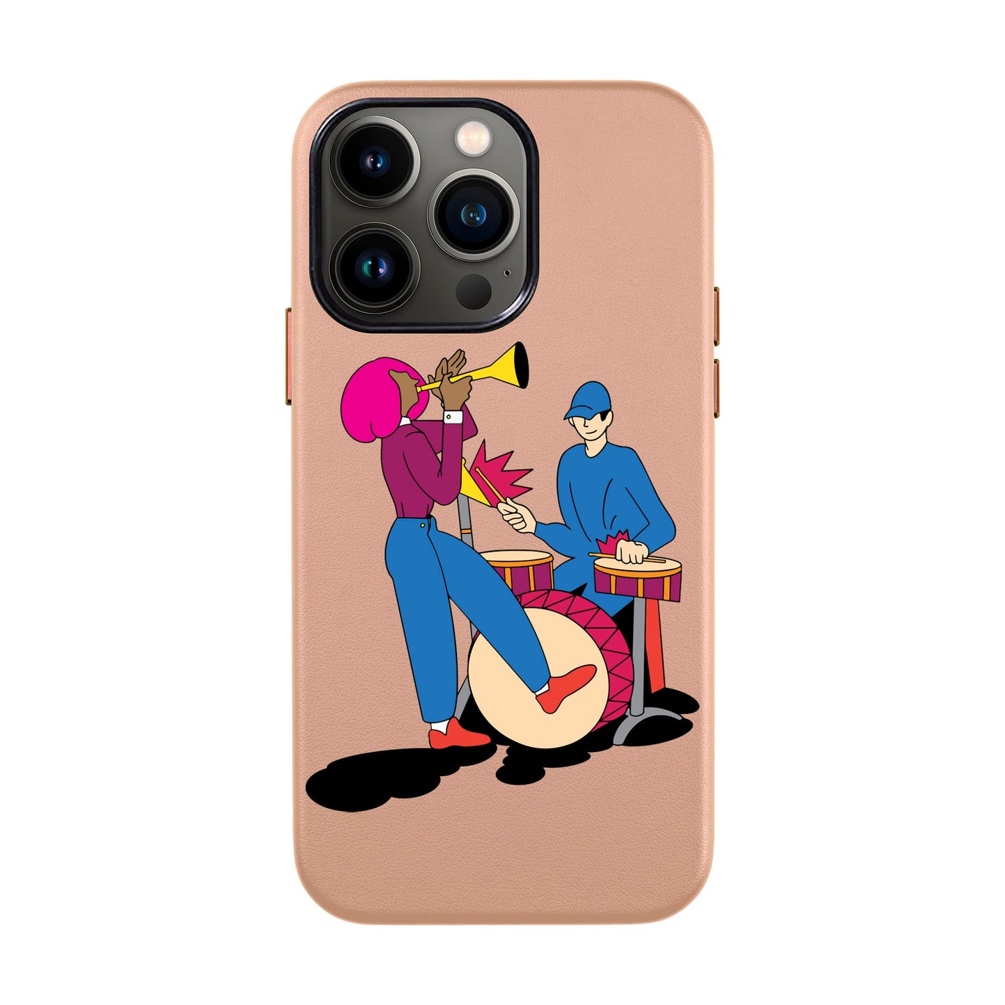 JAM-iPhone 13 Pro Leather Kılıf