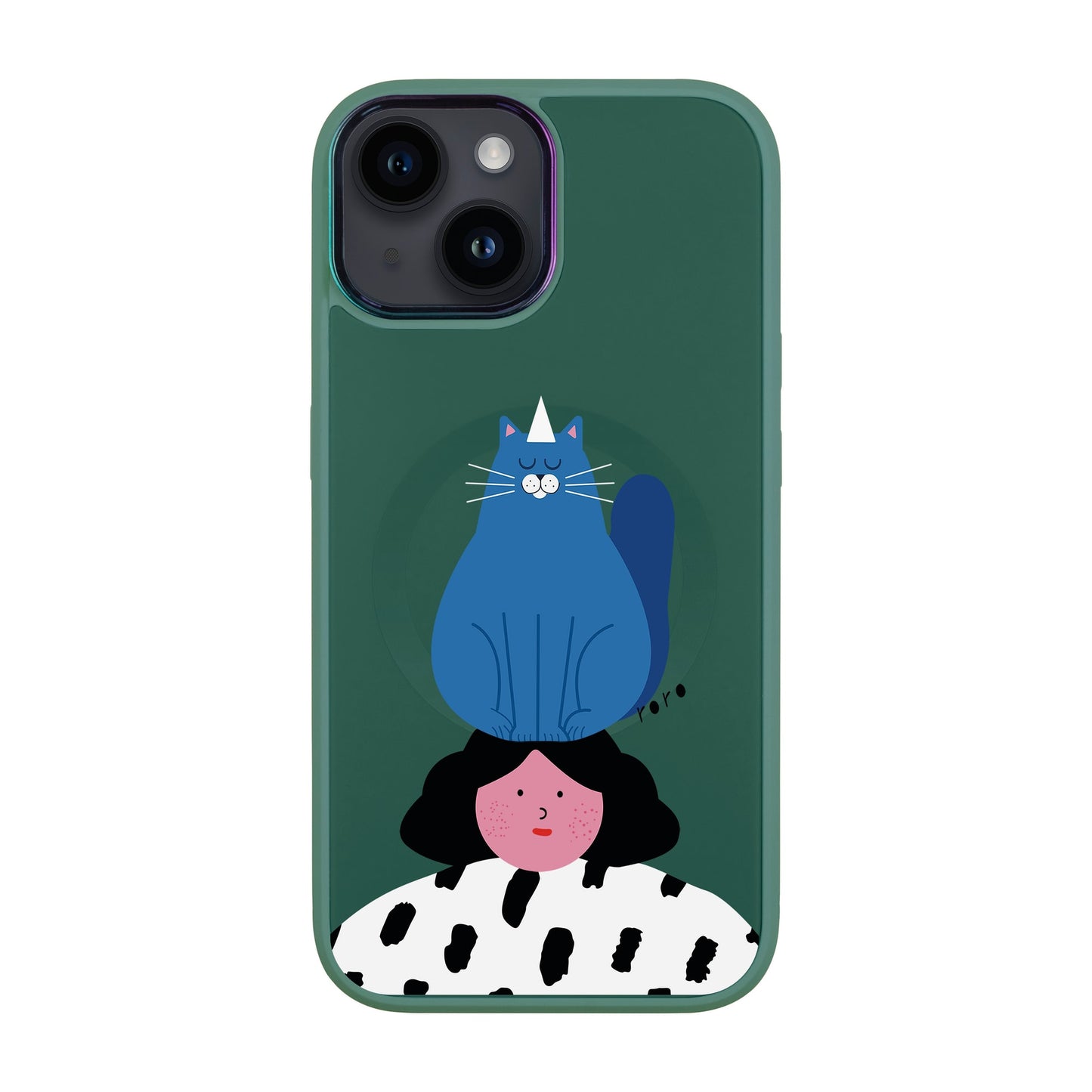 NAUGHTY CAT-iPhone 12 Vigor Kılıf MagSafe Özellikli