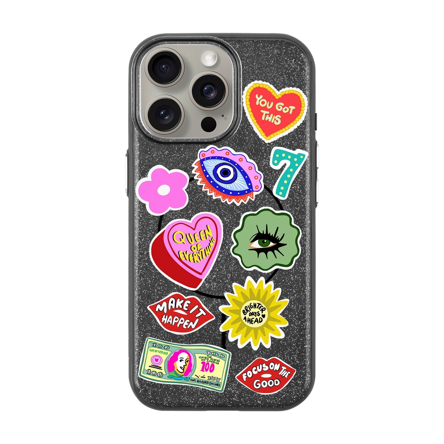 HM STICKERS-iPhone 15 Pro Max Radiant Kılıf MagSafe Özellikli