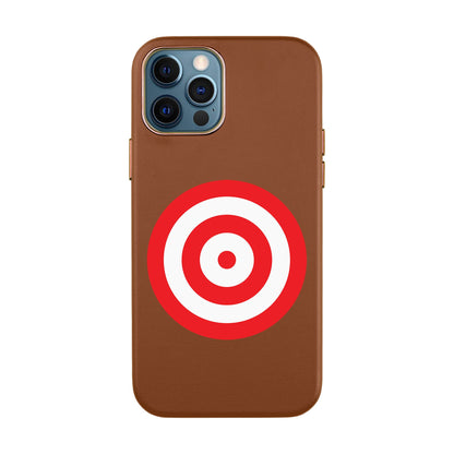 BULL'S EYE-iPhone X / Xs Leather Kılıf