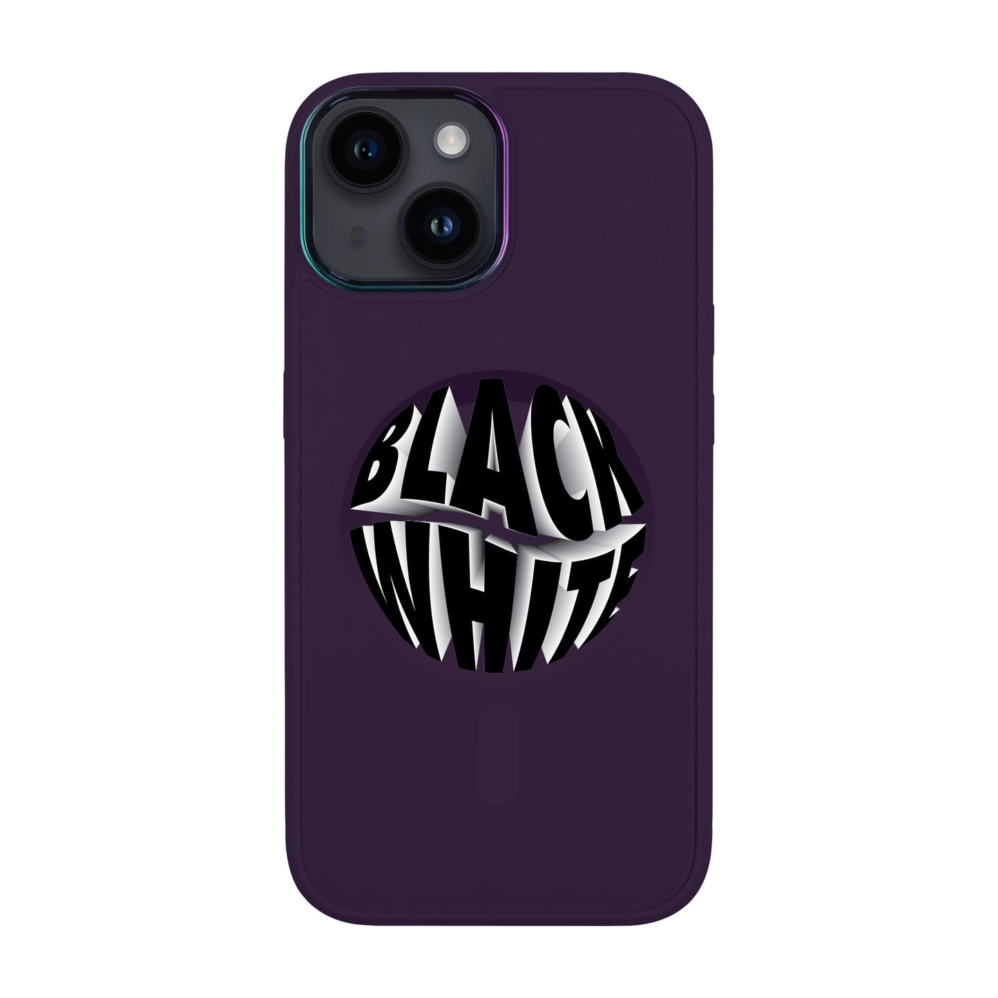 BLACK WHITE-Vigor Kılıf MagSafe Özellikli - iPhone 14