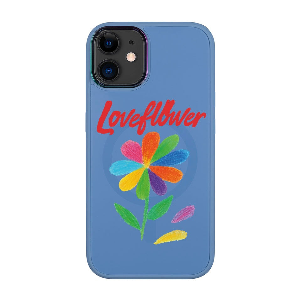 LOVE FLOWER-iPhone 11 Vigor Kılıf MagSafe Özellikli