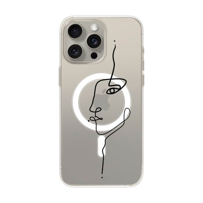 FACE-iPhone 15 Pro Max Solid Kılıf MagSafe Özellikli