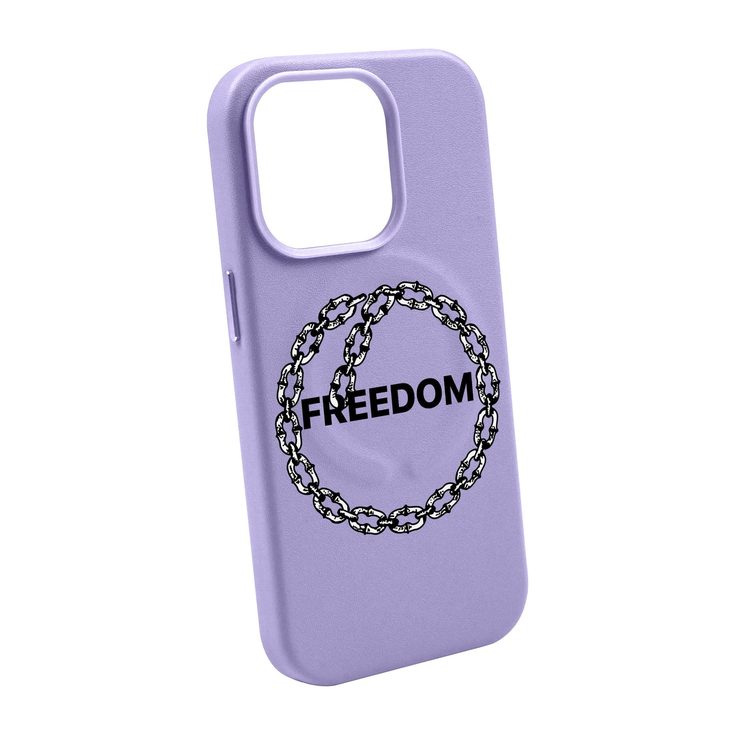 FREEDOM-iPhone 14 Pro Max Leather Kılıf MagSafe Özellikli