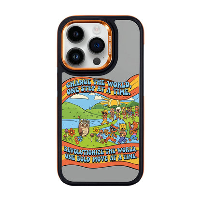 CHANGE THE WORLD-iPhone 14 Pro Dark Kılıf MagSafe Özellikli