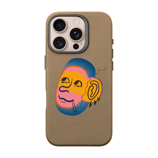 CLIMBING-iPhone 16 Pro Leather Premium Kılıf MagSafe Özellikli