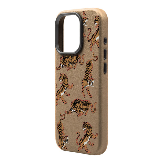 TIGER-Leather Premium Kılıf MagSafe Özellikli - iPhone 16 Pro Max