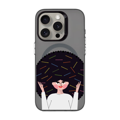 TANGLES OF HAPPINESS-Hold Kılıf MagSafe Özellikli - iPhone 15 Pro