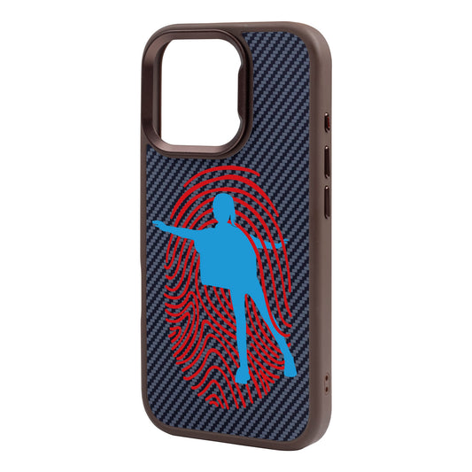 FINGERMARK-iPhone 16 Pro Max Plaid Kılıf MagSafe Özellikli