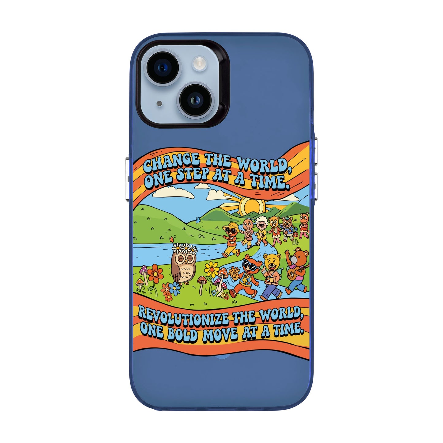 CHANGE THE WORLD-iPhone 14 Hold Kılıf MagSafe Özellikli