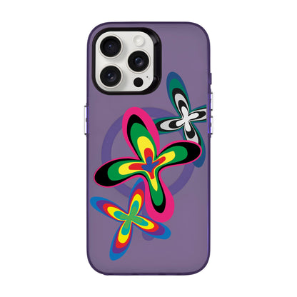 COLOR FLOWER-iPhone 12 Hold Kılıf MagSafe Özellikli