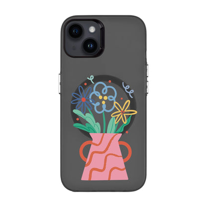 PINK VASE-iPhone 14 Plus Hold Kılıf MagSafe Özellikli