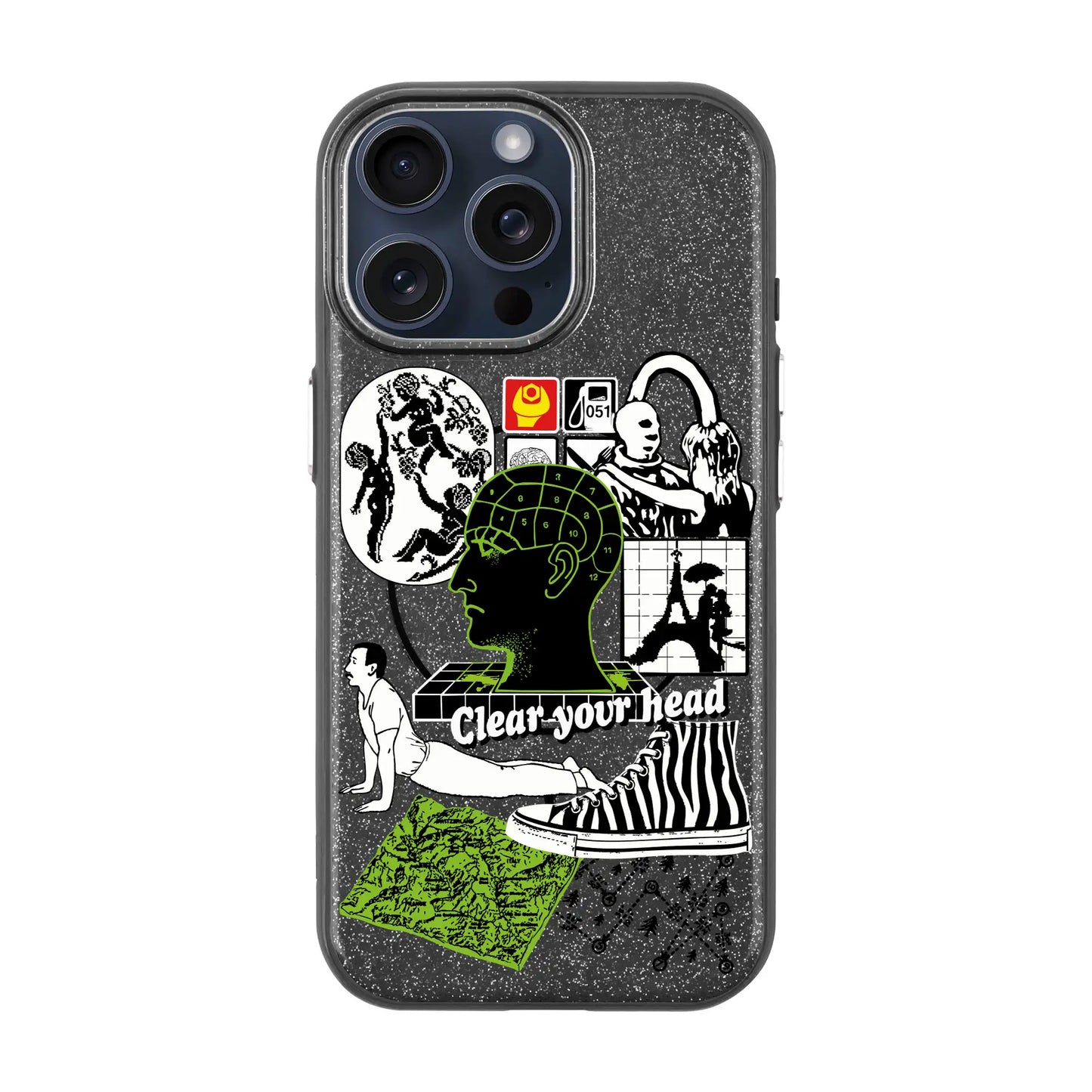 CLEAR YOUR HEAD-iPhone 15 Pro Max Radiant Kılıf MagSafe Özellikli