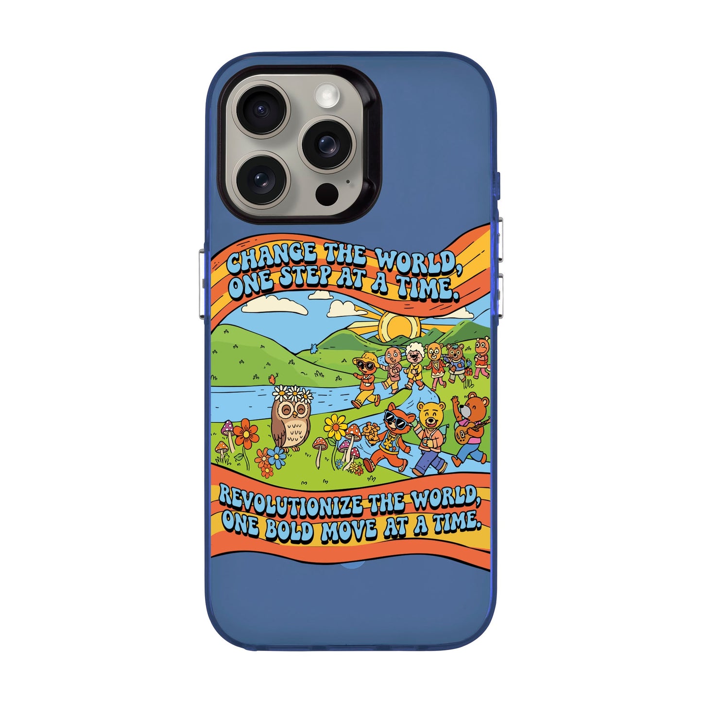 CHANGE THE WORLD-iPhone 15 Pro Max Hold Kılıf MagSafe Özellikli