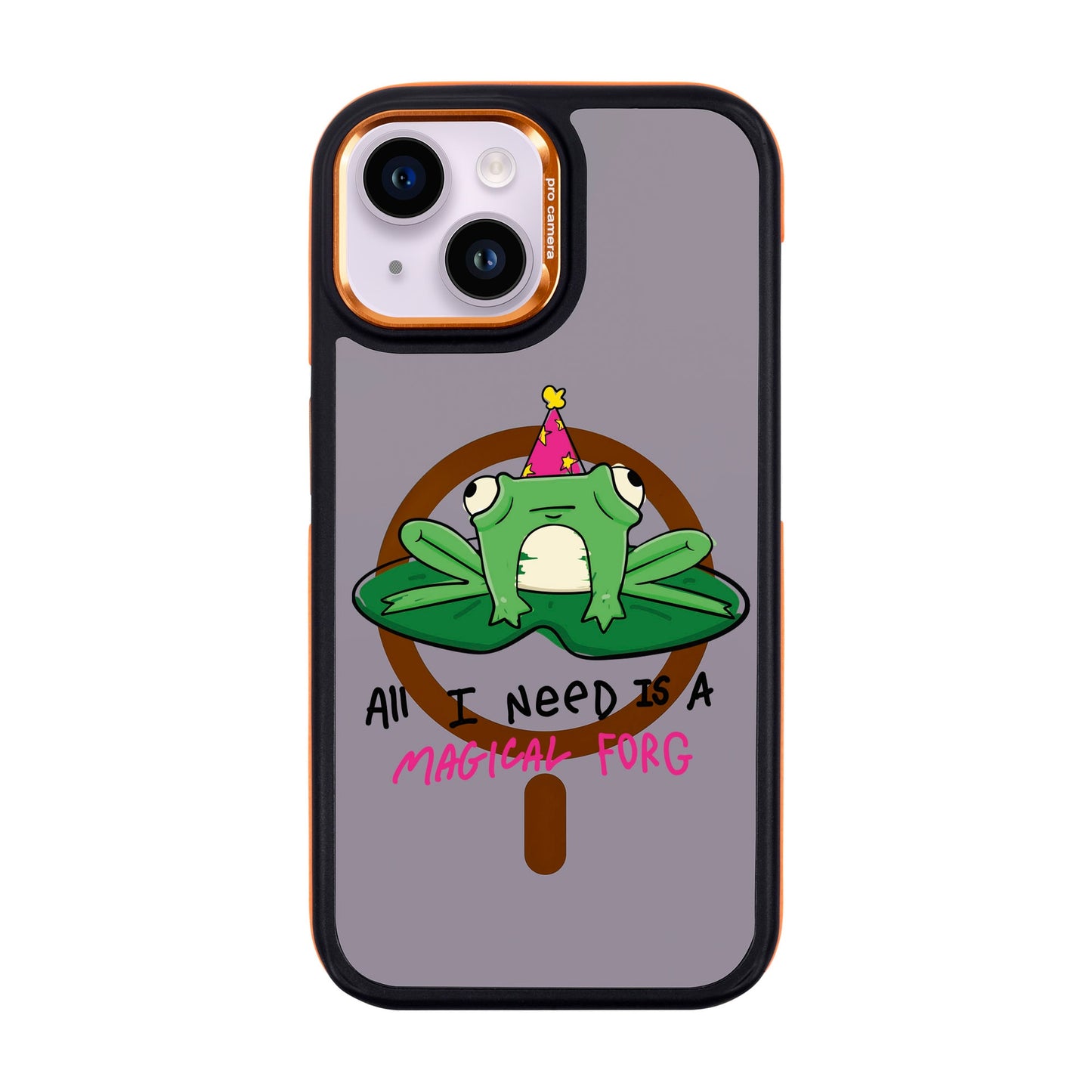 FORG-Dark Kılıf MagSafe Özellikli - iPhone 13