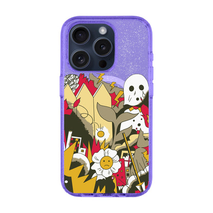 EVERYTHING IS BURNING-Shiny Kılıf MagSafe Özellikli - iPhone 15 Pro