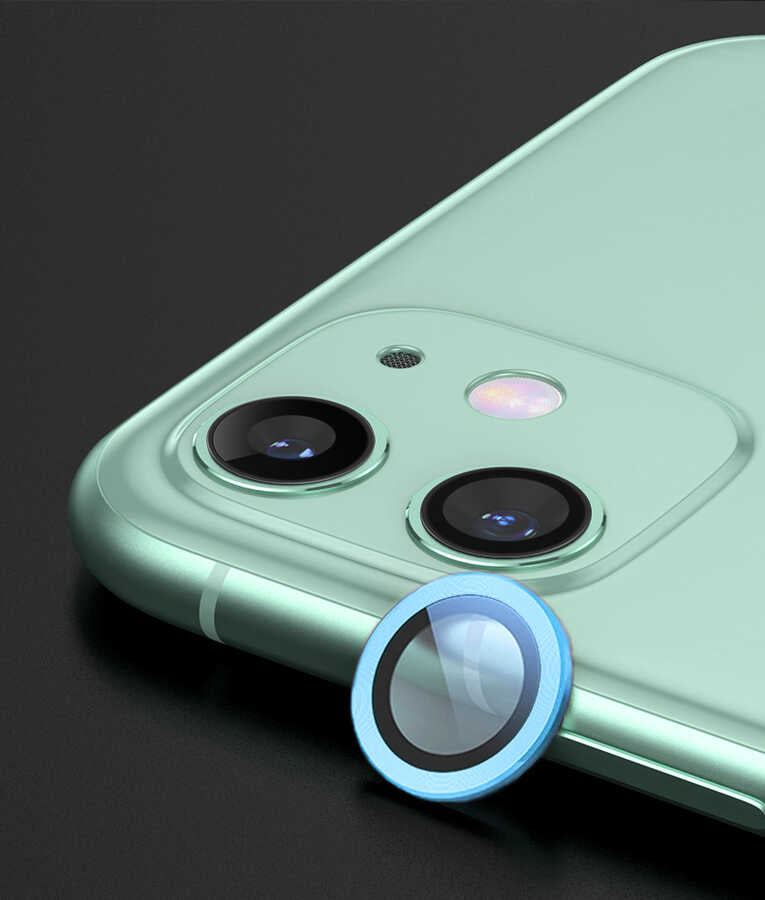 Apple iPhone 12 Mini Shine Kamera Lens Koruyucu