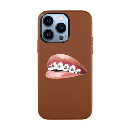 ORTHODONTIST-iPhone 13 Pro Leather Kılıf