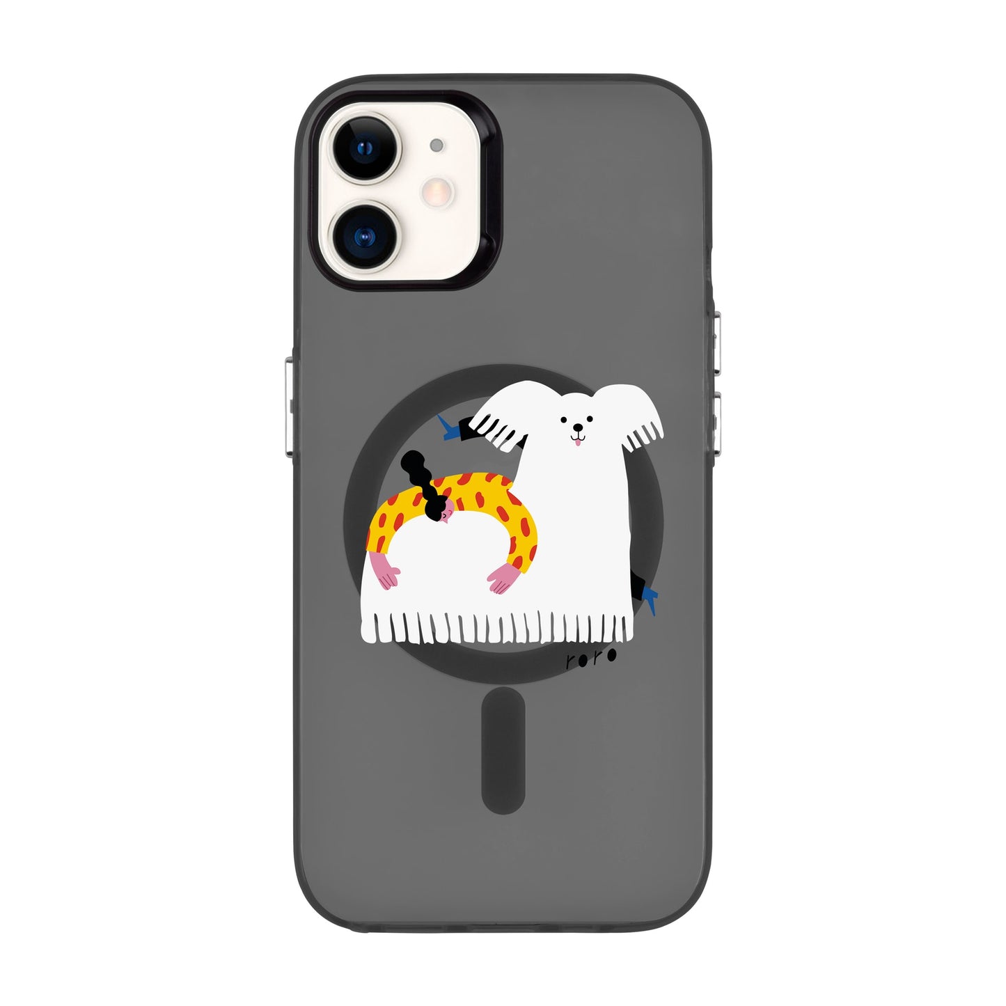 FANCY DOG-iPhone 11 Hold Kılıf MagSafe Özellikli