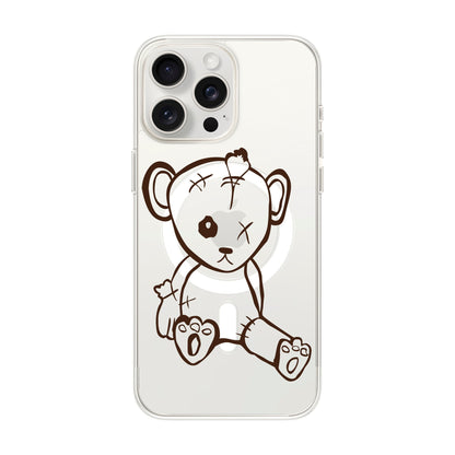 BABY BEAR-iPhone 15 Pro Max Solid Kılıf MagSafe Özellikli