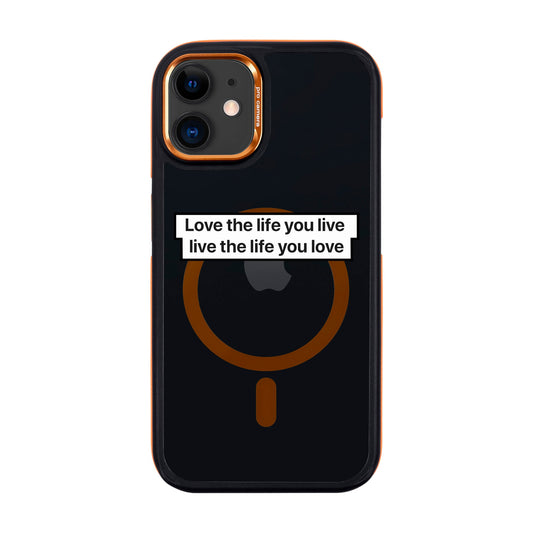LOVE THE LIFE-iPhone 11 Dark Kılıf MagSafe Özellikli