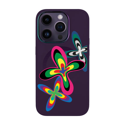 COLOR FLOWER-iPhone 13 Pro Vigor Kılıf MagSafe Özellikli