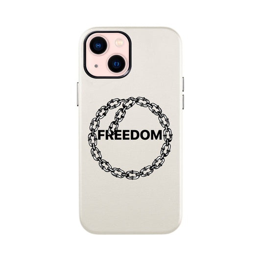 FREEDOM-iPhone 13 Mini Leather Kılıf