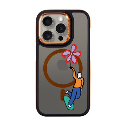 SKATEBOARDER-iPhone 15 Pro Dark Kılıf MagSafe Özellikli