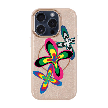 COLOR FLOWER-Radiant Kılıf MagSafe Özellikli - iPhone 15 Pro