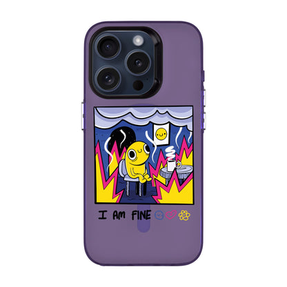 I AM FINE-iPhone 15 Pro Hold Kılıf MagSafe Özellikli