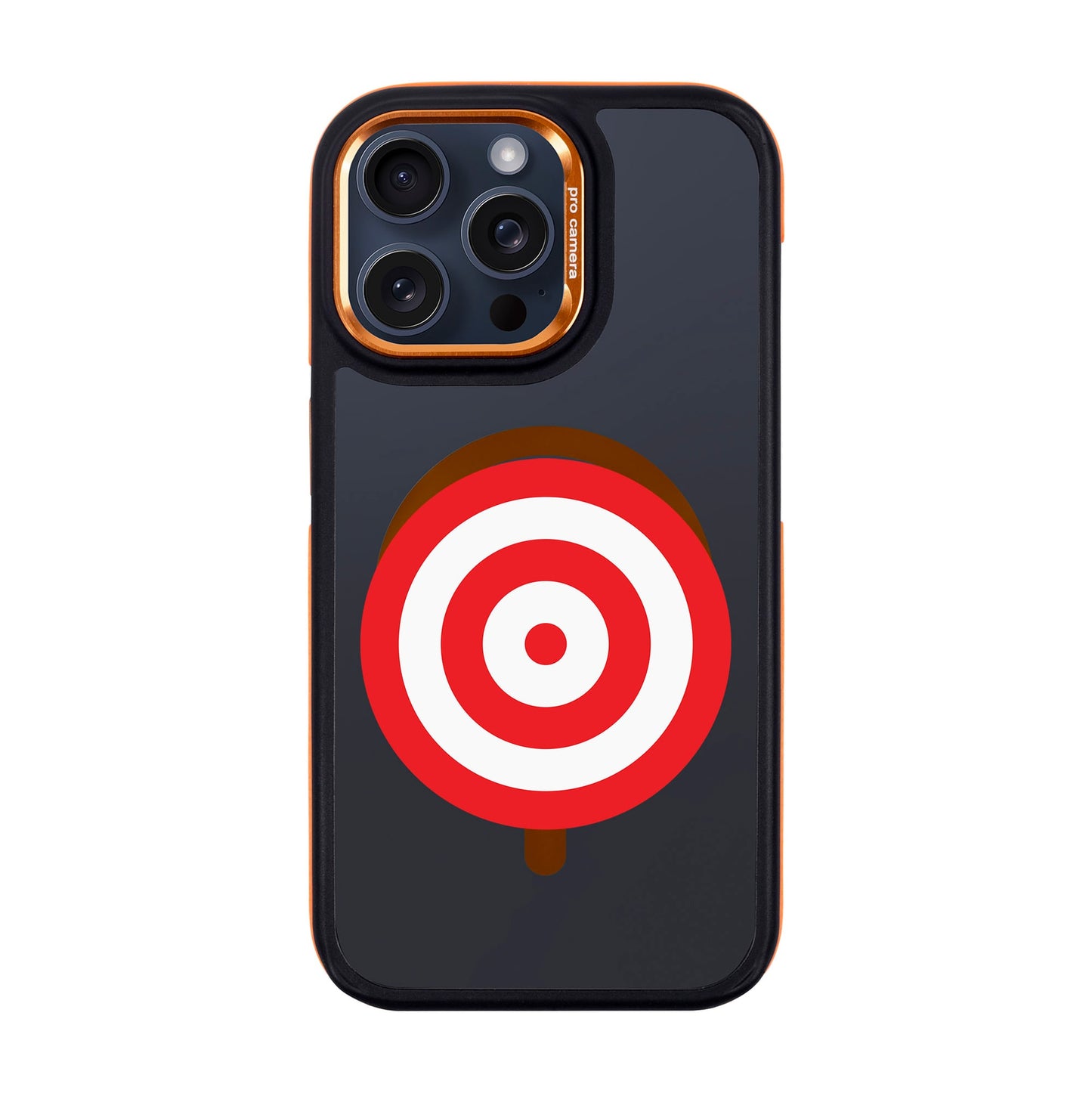 BULL'S EYE-iPhone 15 Pro Max Dark Kılıf MagSafe Özellikli
