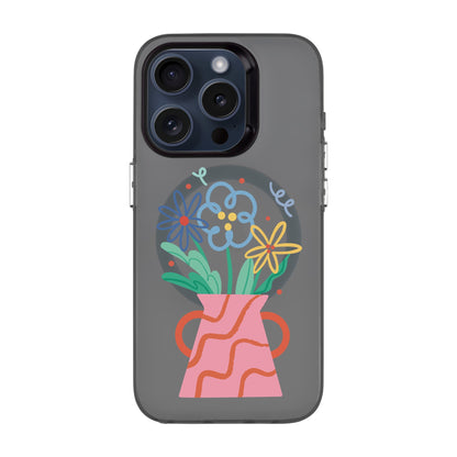 PINK VASE-iPhone 15 Pro Hold Kılıf MagSafe Özellikli
