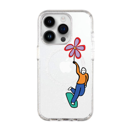 SKATEBOARDER-Shiny Kılıf MagSafe Özellikli - iPhone 14 Pro