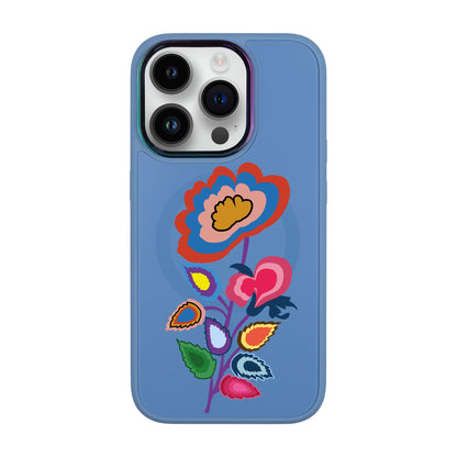 KNITTED FLOWER-iPhone 13 Pro Vigor Kılıf MagSafe Özellikli