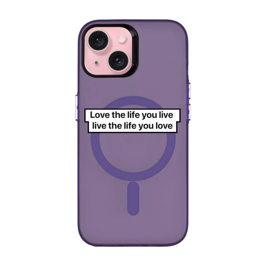 LOVE THE LIFE-iPhone 15 Hold Kılıf MagSafe Özellikli