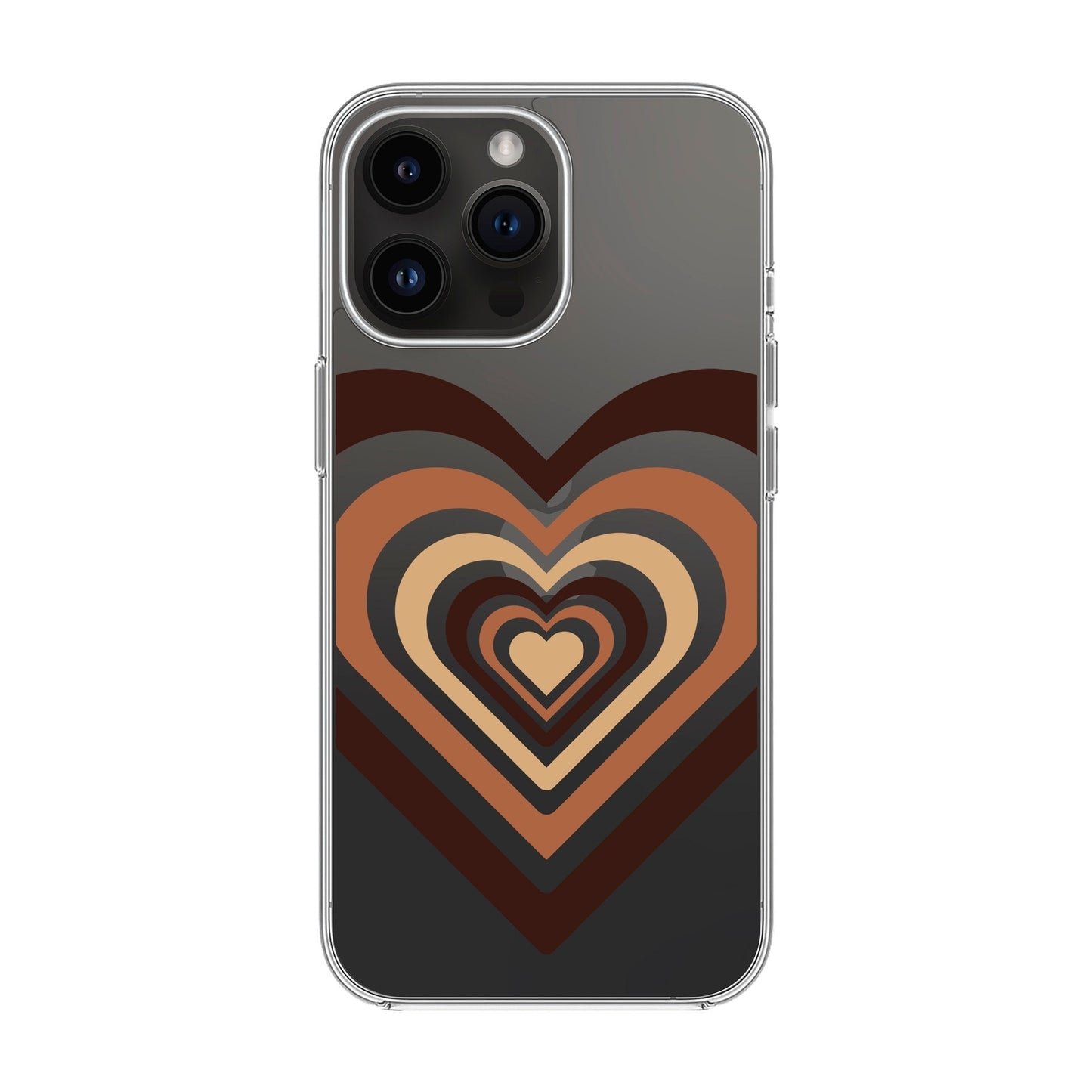 HEART-iPhone 15 Pro Max Solid Kılıf