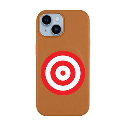 BULL'S EYE-Leather Kılıf MagSafe Özellikli - iPhone 13