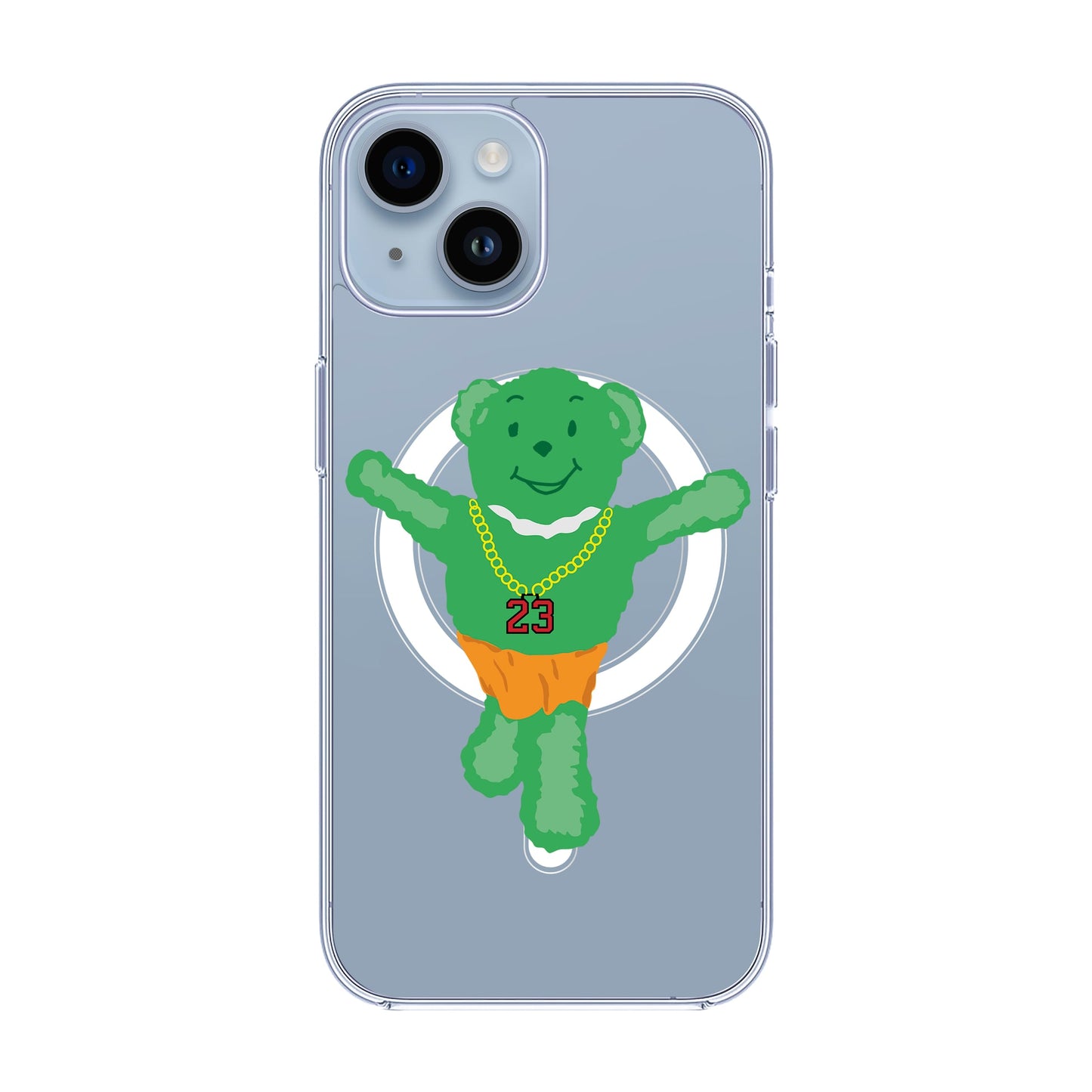 GREEN BEAR-Solid Kılıf MagSafe Özellikli - iPhone 14