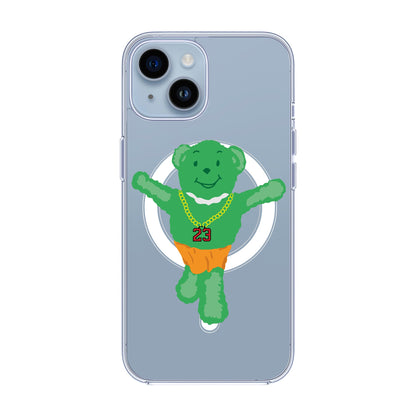 GREEN BEAR-Solid Kılıf MagSafe Özellikli - iPhone 14