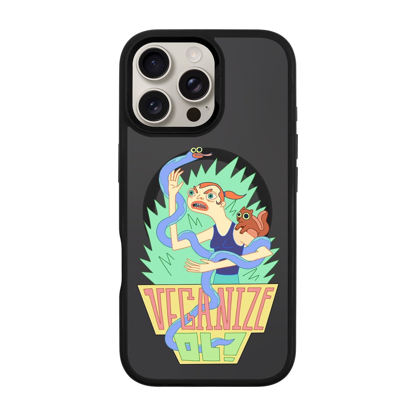 VEGANİZE-iPhone 16 Pro Max Rise Kılıf MagSafe Özellikli