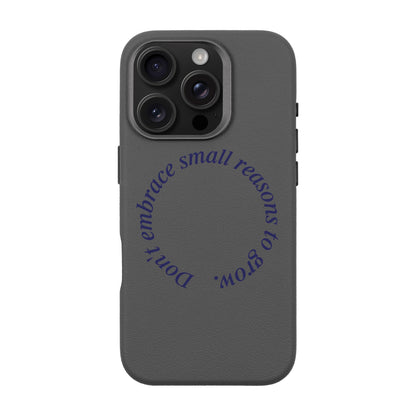 GROW-iPhone 16 Pro Leather Premium Kılıf MagSafe Özellikli