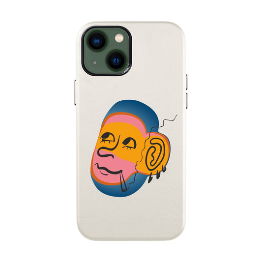 CLIMBING-iPhone 14 Leather Kılıf