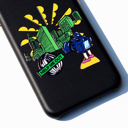 HELP ME OUT-iPhone 11 Pro Max Leather Kılıf