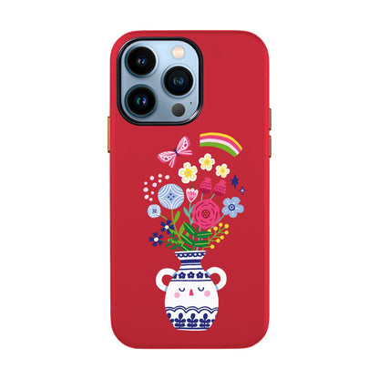 PARTERRE-iPhone 14 Leather Kılıf