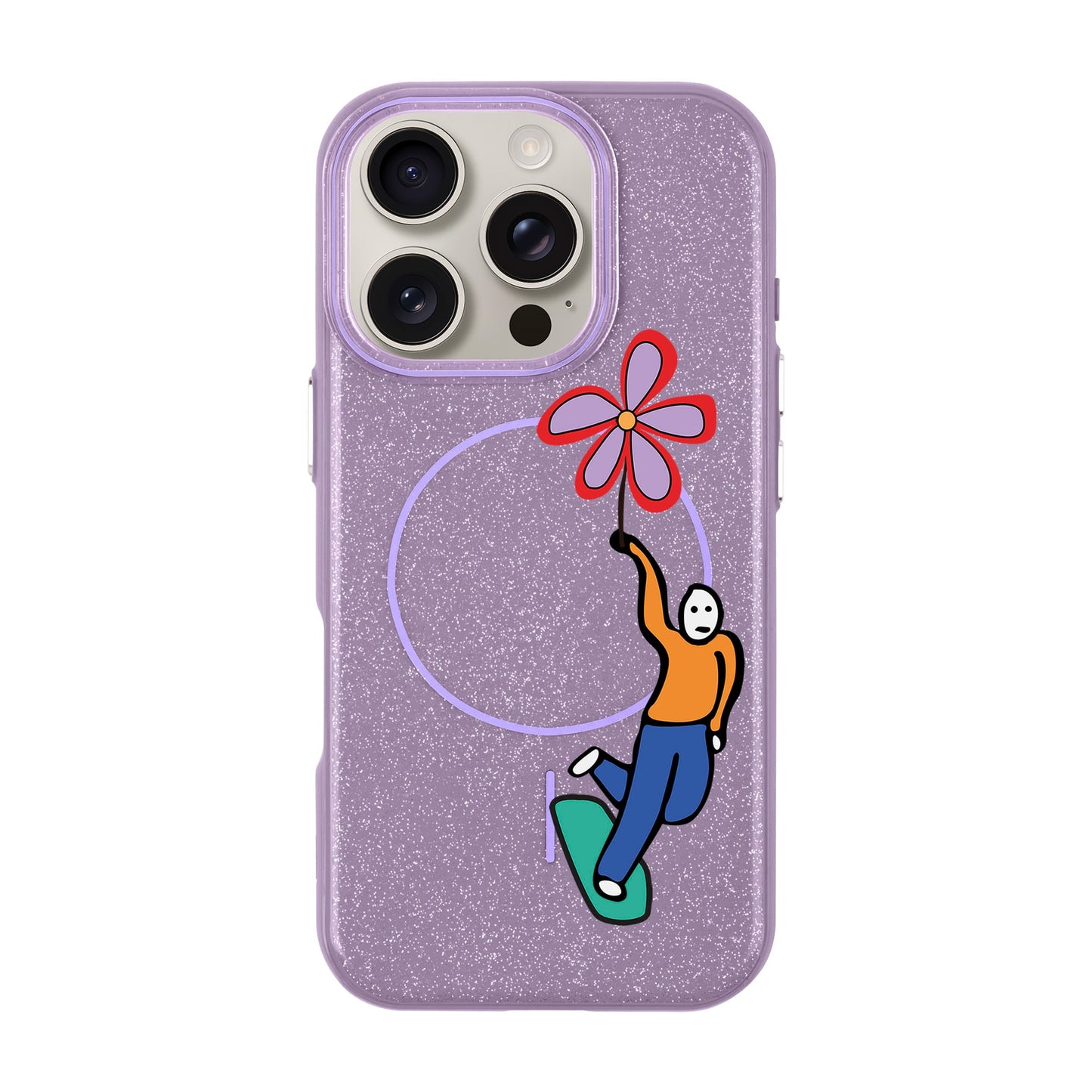 SKATEBOARDER-iPhone 16 Pro Radiant Kılıf MagSafe Özellikli