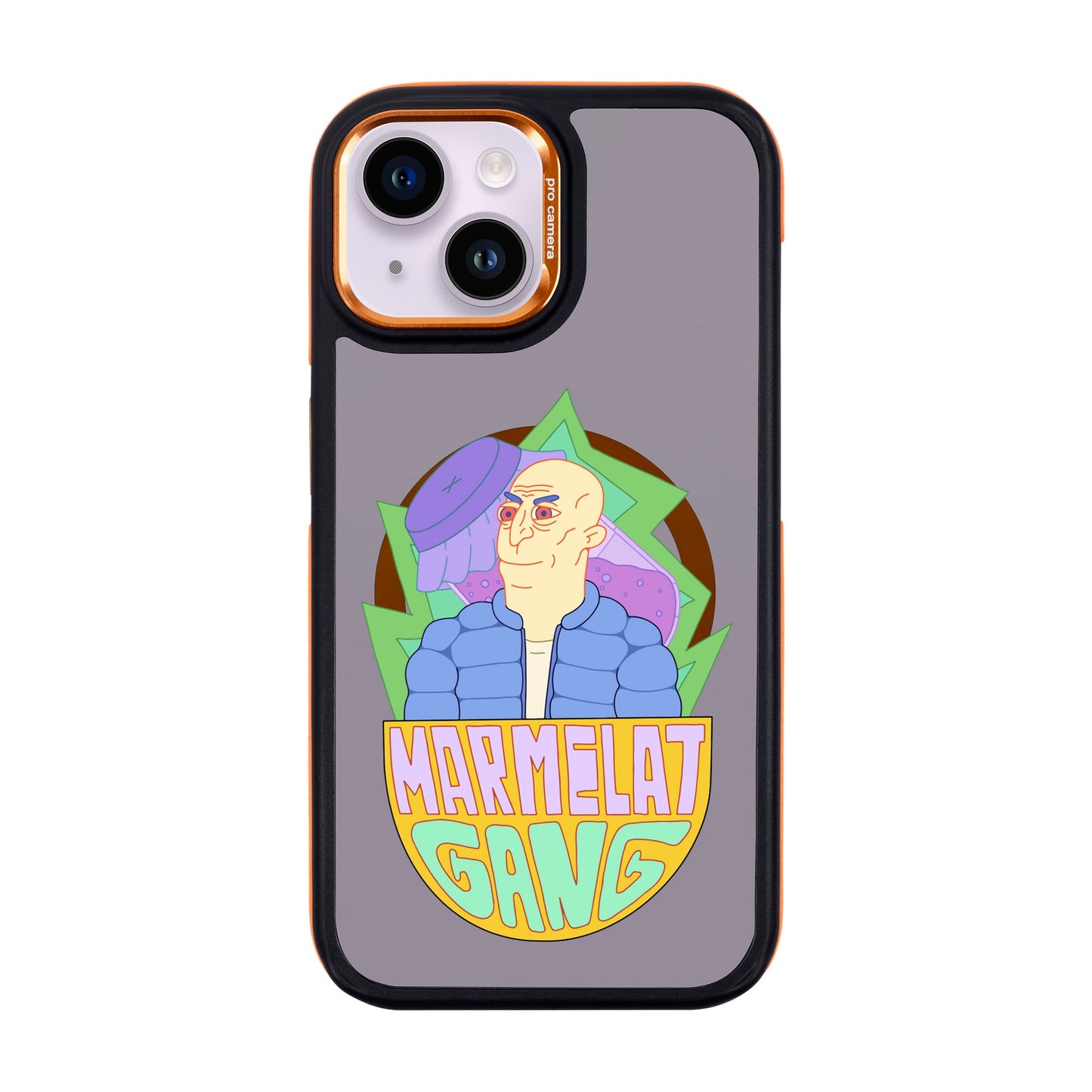 MARMELAT GANG-Dark Kılıf MagSafe Özellikli - iPhone 14