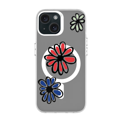 FLORIST-iPhone 15 Hold Kılıf MagSafe Özellikli
